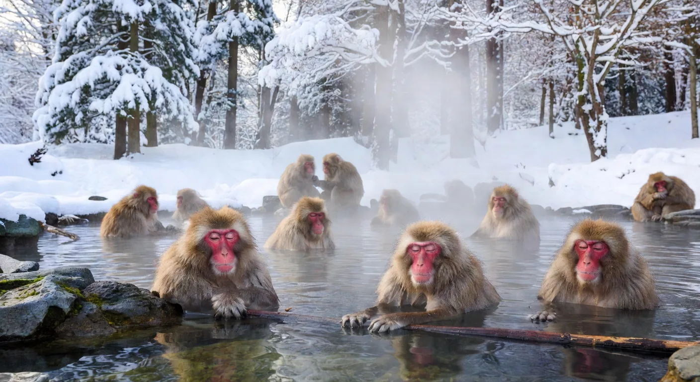 Jigokudani Snow Monkeys
